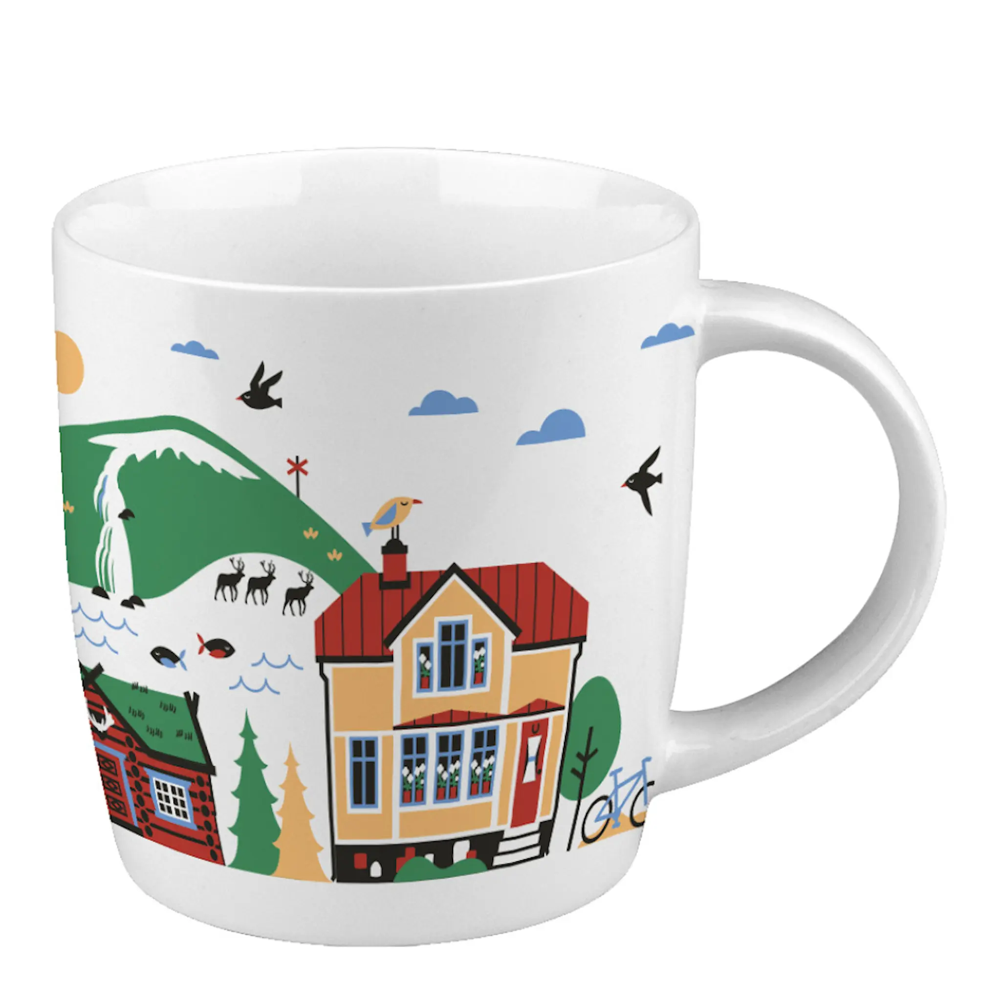 Citronelles Scandinavian Mountains Mugg 35 cl Sommar