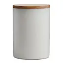 RAW Arctic White redskapskruka med lock 15x10 cm teak