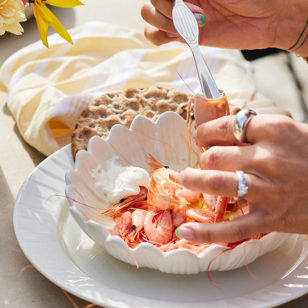 Sagaform Fat 20 cm hvit