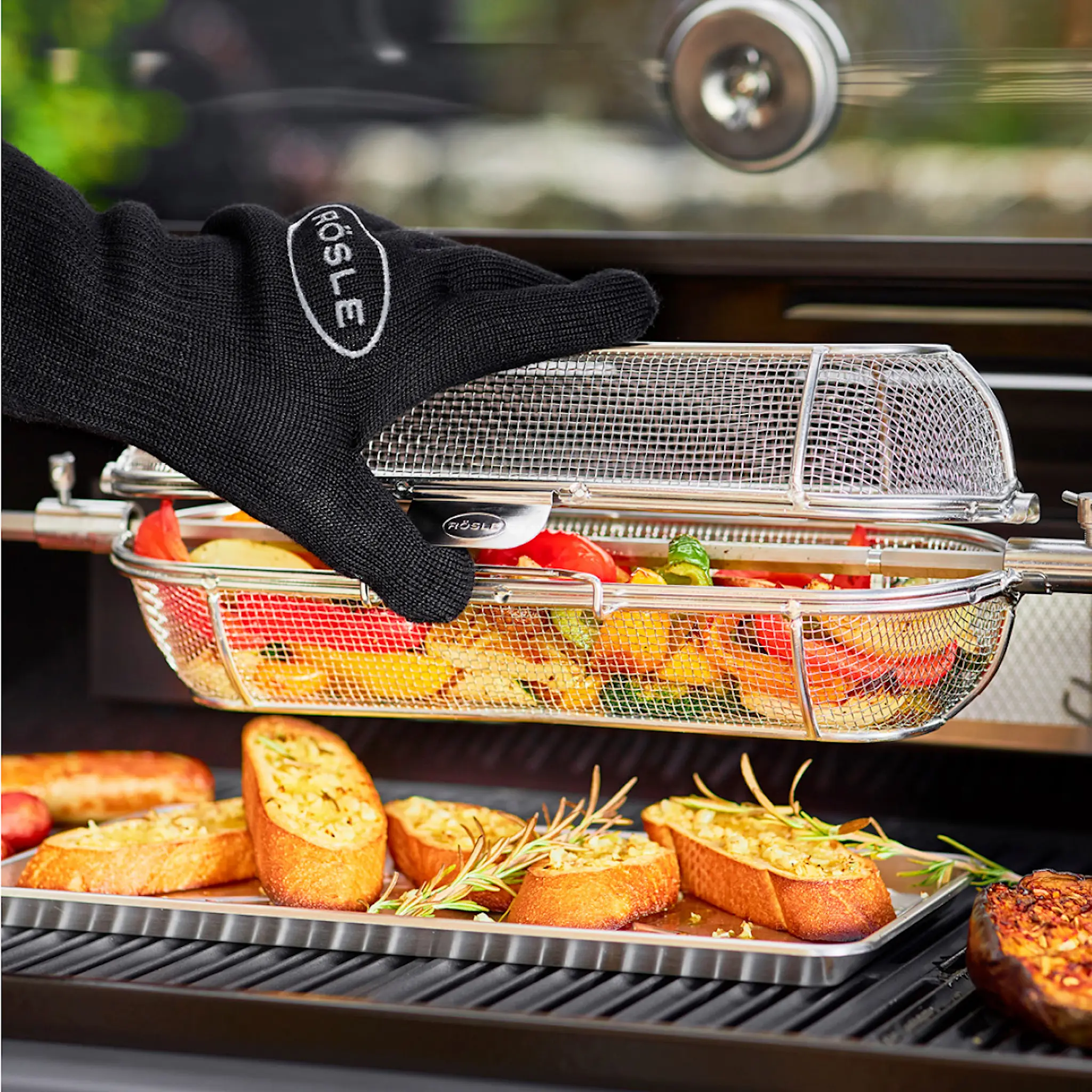 Rösle Grillhandske 2-pack 34 cm