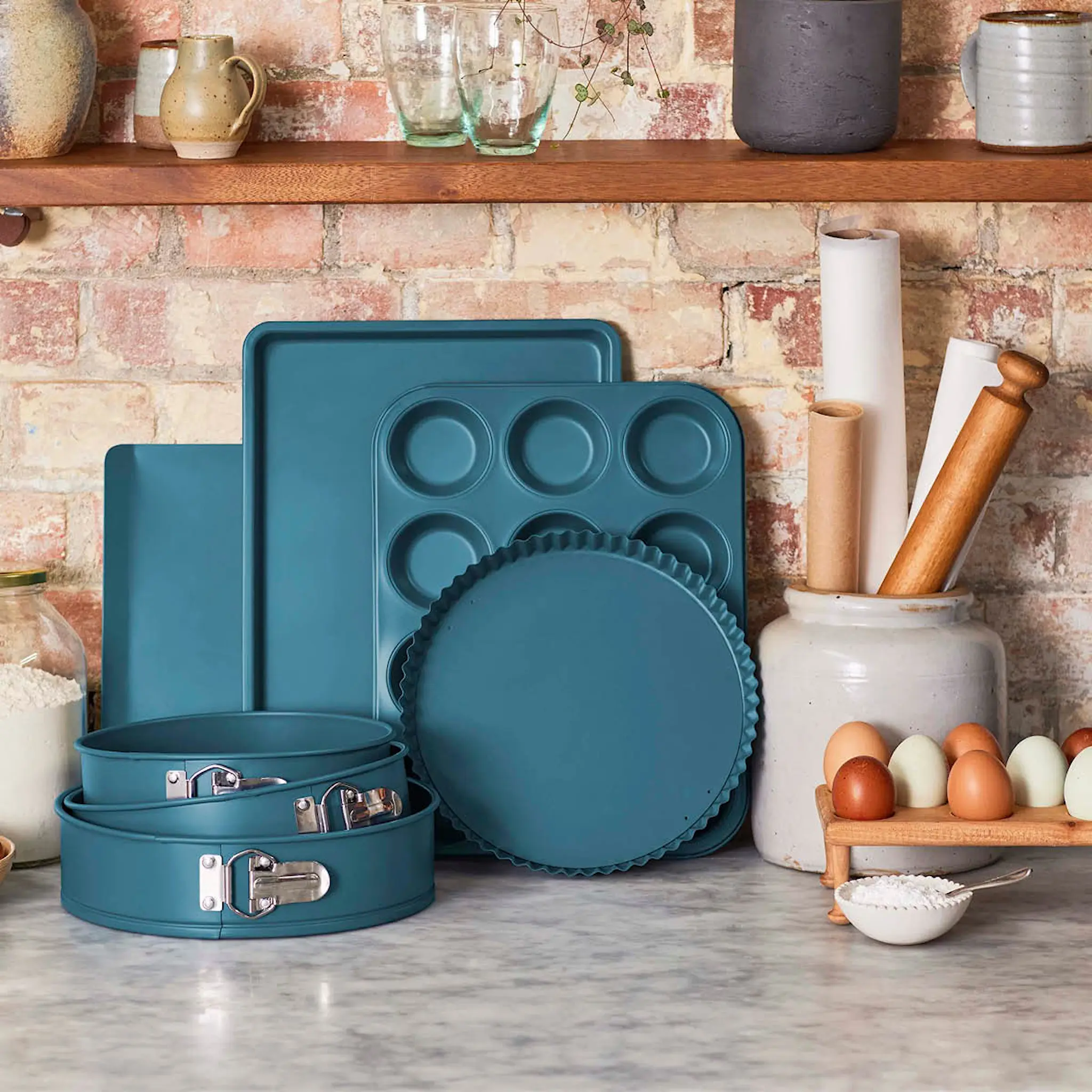 Tefal Jamie Oliver Tefal Bakeware springform 22 cm blå