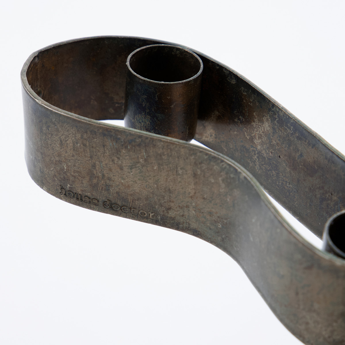 House Doctor Flood ljusstake 35 cm antik brun