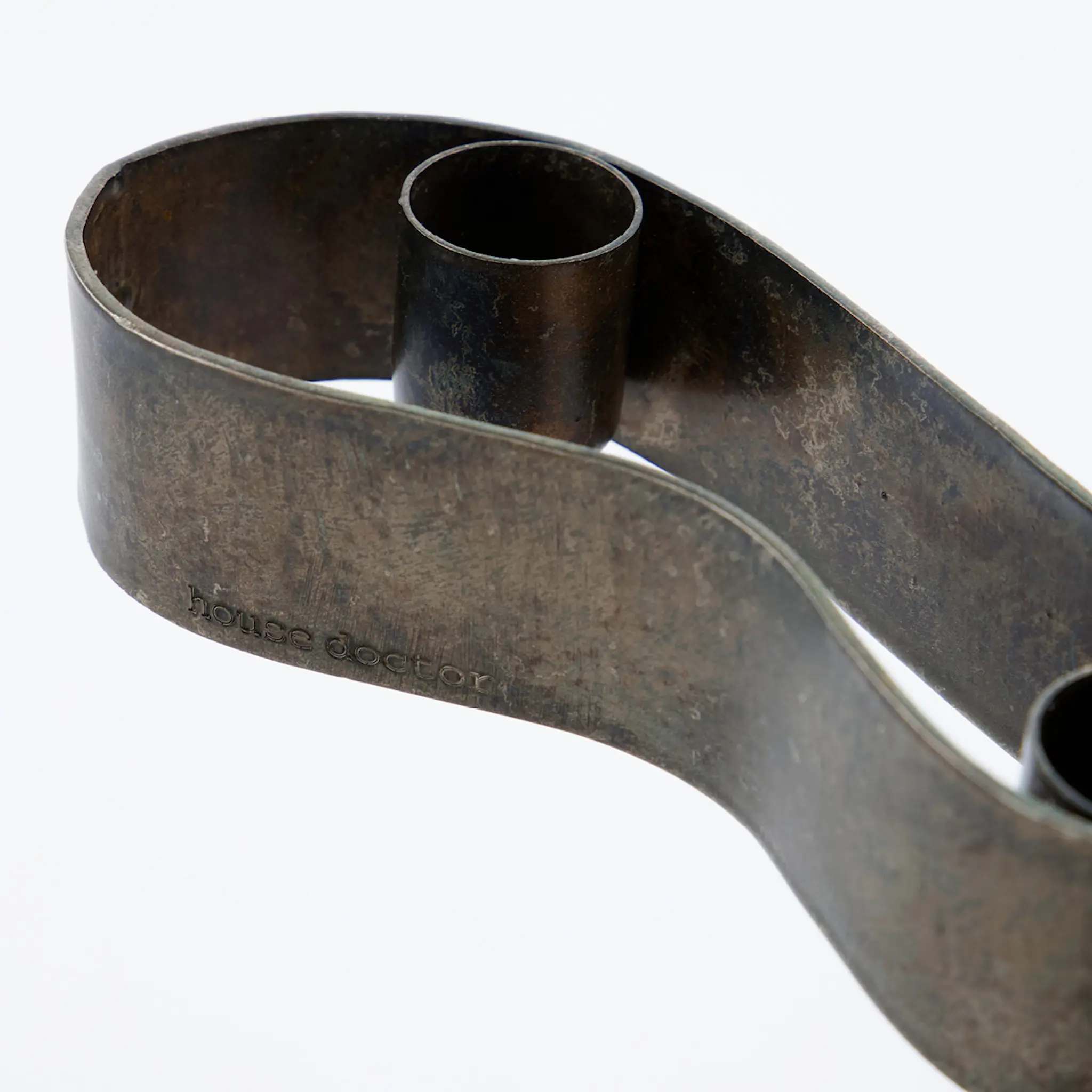 House Doctor Flood Kynttilänjalka 35 cm Ruskea