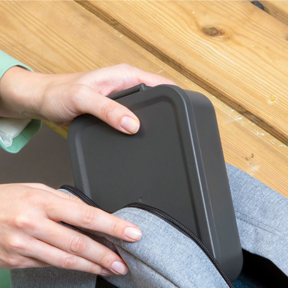 Brabantia Make & Take matlåda 1,1 L 5,5×13,5×20 cm mörkgrå