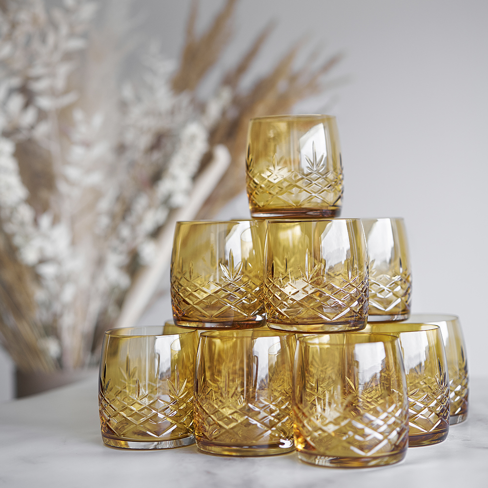 Frederik Bagger Crispy Aqua Lasi 23 cl 2 kpl Keltainen