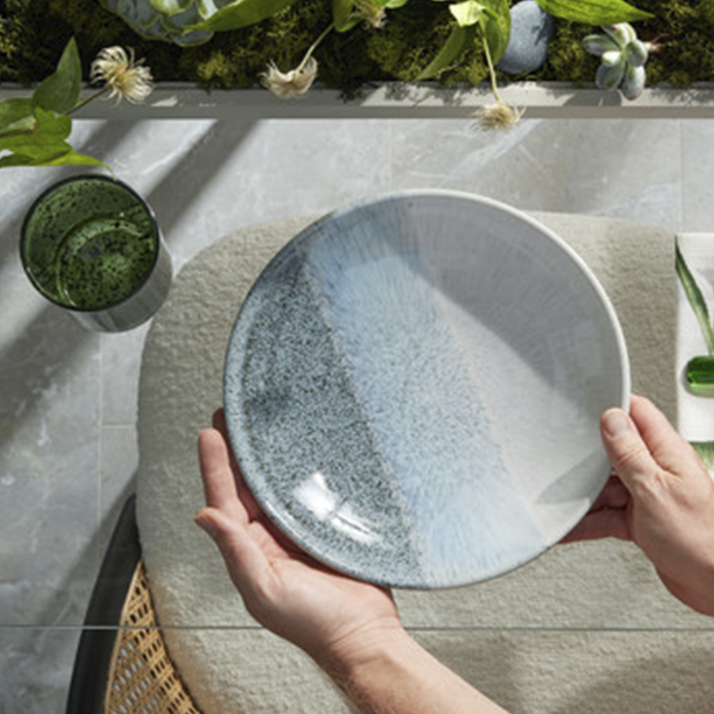 Denby Studio Grey Accent serveringsskål 1 L grå