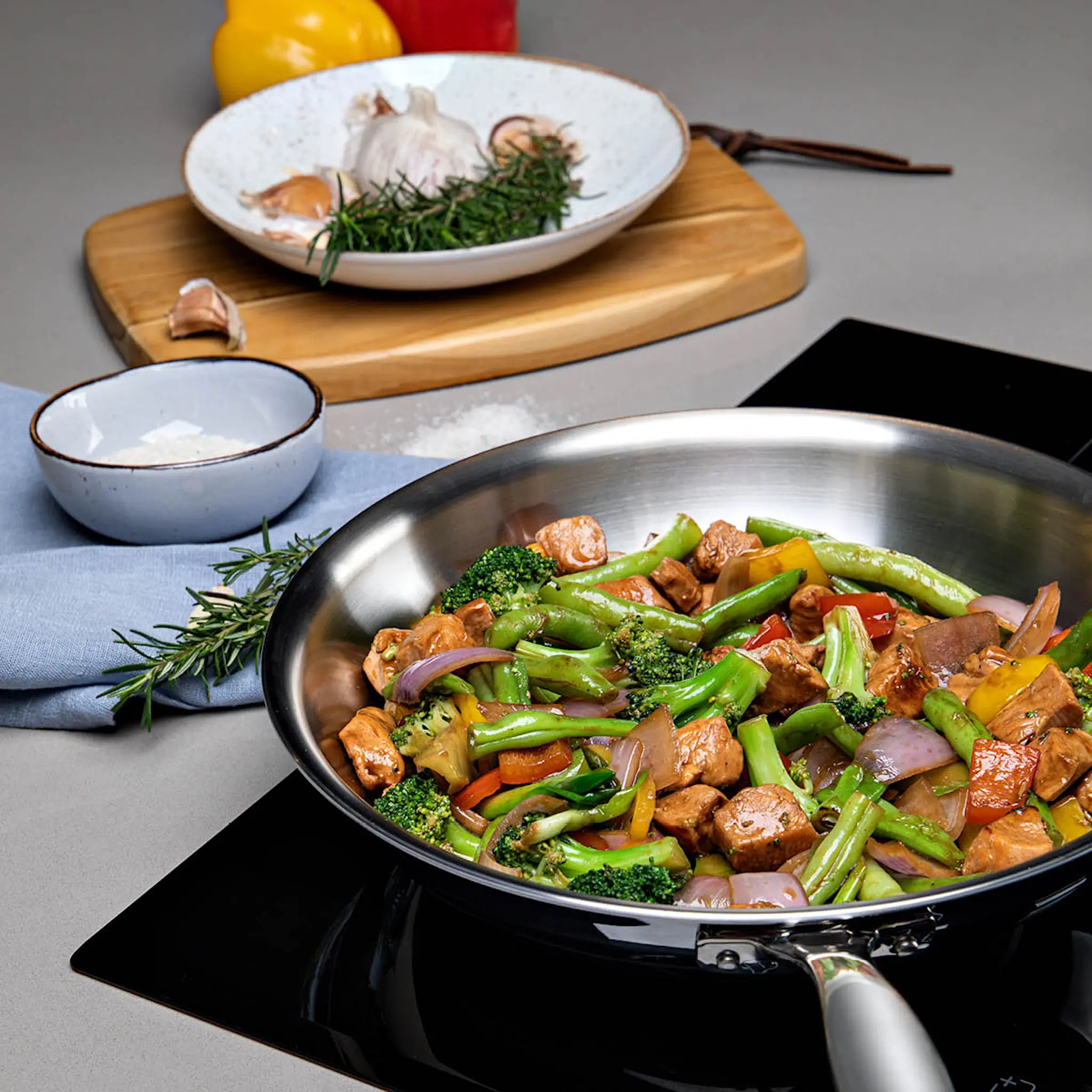 Tramontina Grano Paistinpannusetti 25+30 cm