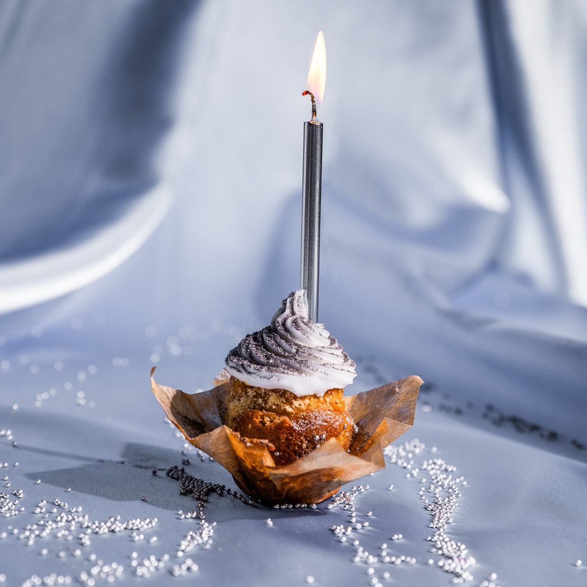 ScrapCooking Strössel minikulor 80 g silver