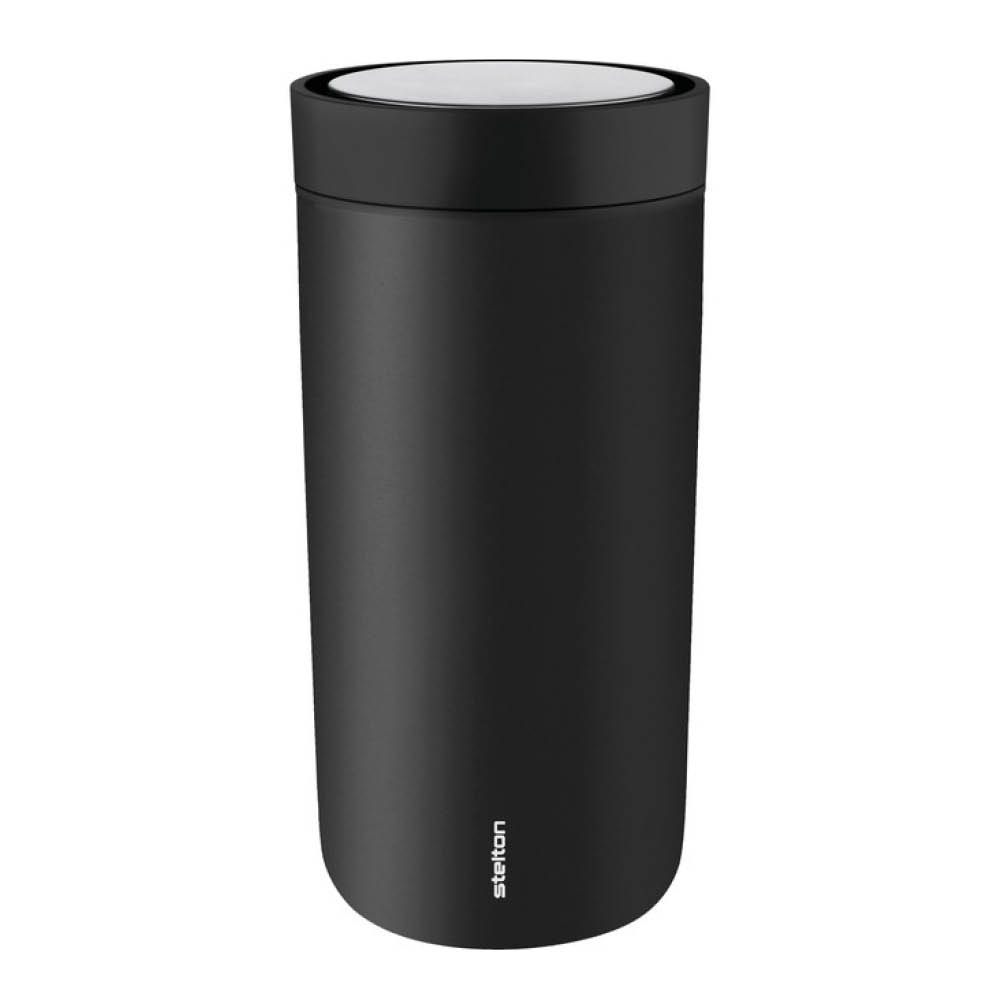 Stelton To Go Click termokopp 40 cl Soft Black