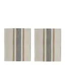 Linu tygservett 45x45 cm 2-pack svart