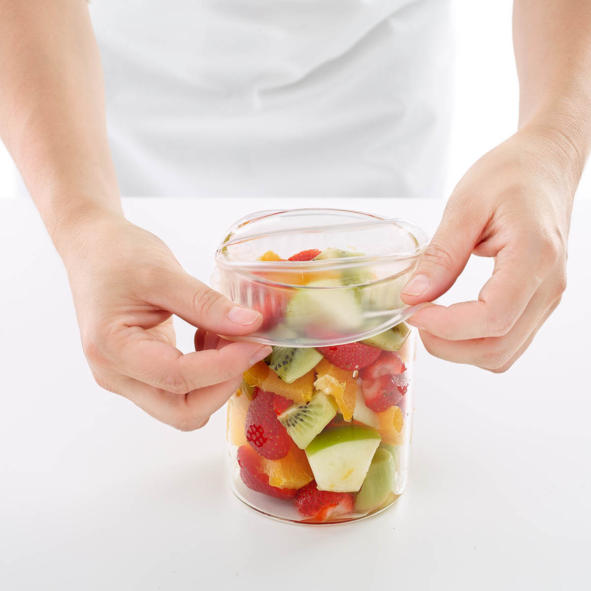 Lékué Återanvändbart stretchlock 3 delar 11/15/20 cm klar