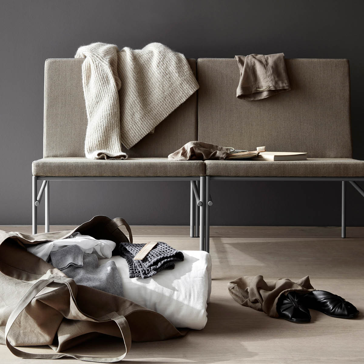 The Organic Company Tygpåse 3-pack clay