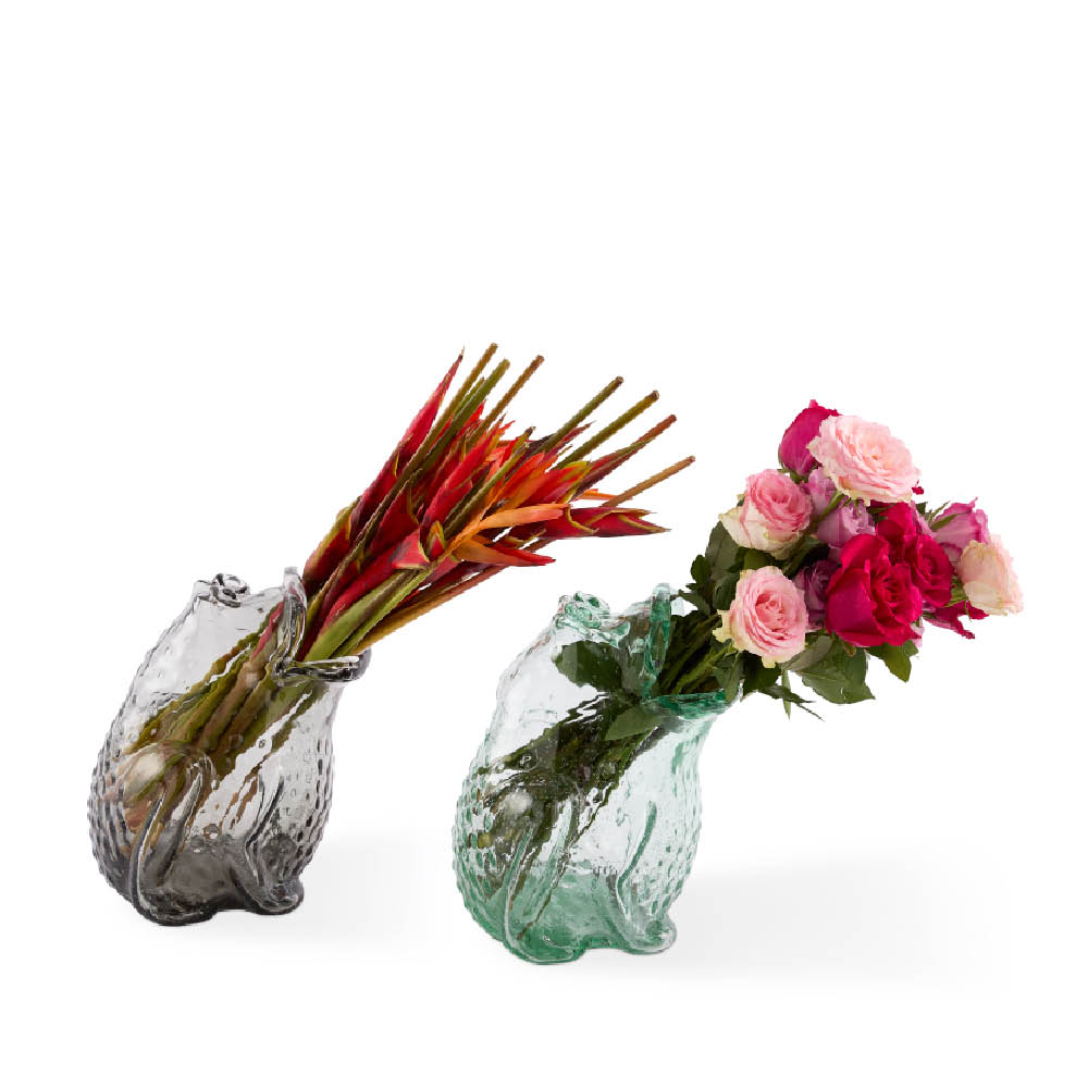 Pols Potten Fat Frog burk 33,5 cm transparent