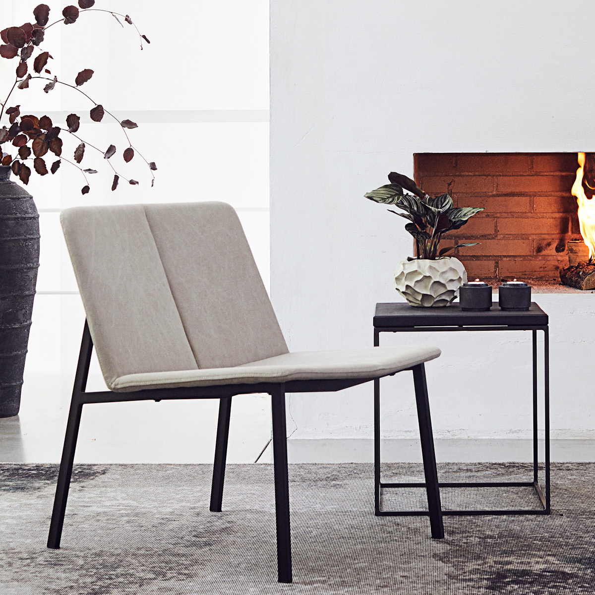 Muubs Soil kruka 11,5x18 cm vanilj