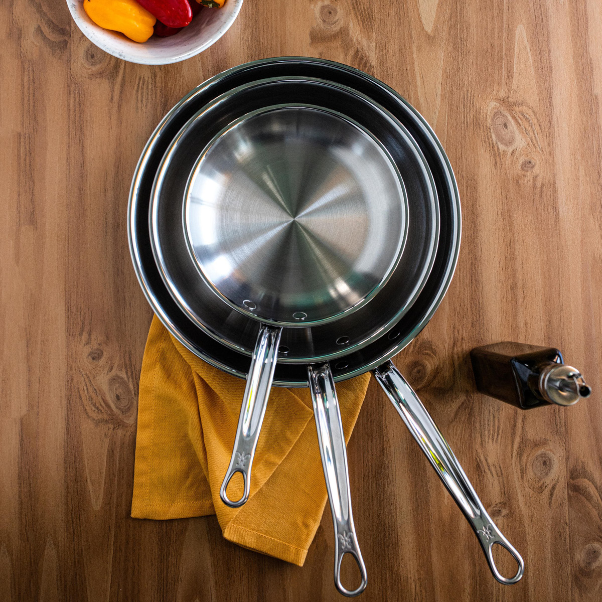 Hestan Probond stekpanne 22 cm stål