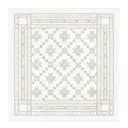 Åttebladrose tygservett 35X35 cm beige