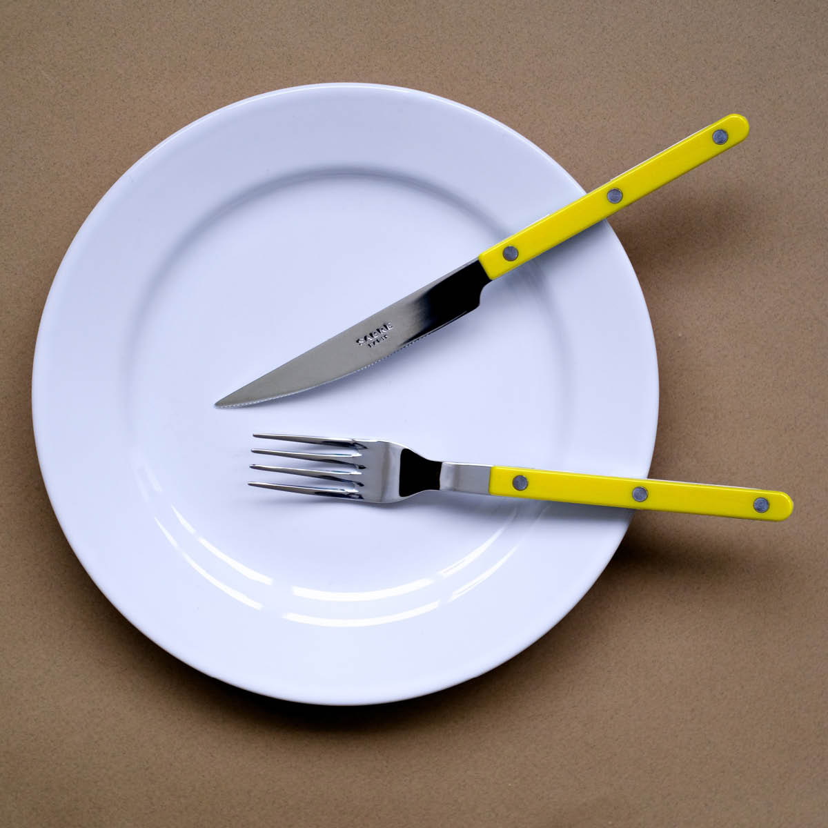 Sabre Bistrot ruokailuvälinesarja 24 kpl Yellow