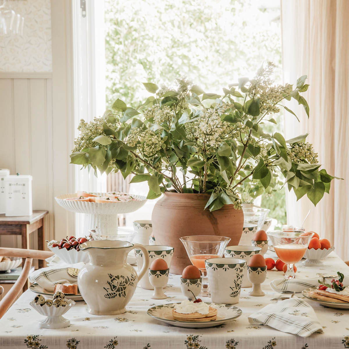 Strömshaga Marion Kannu 1 L Kukka Vihreä