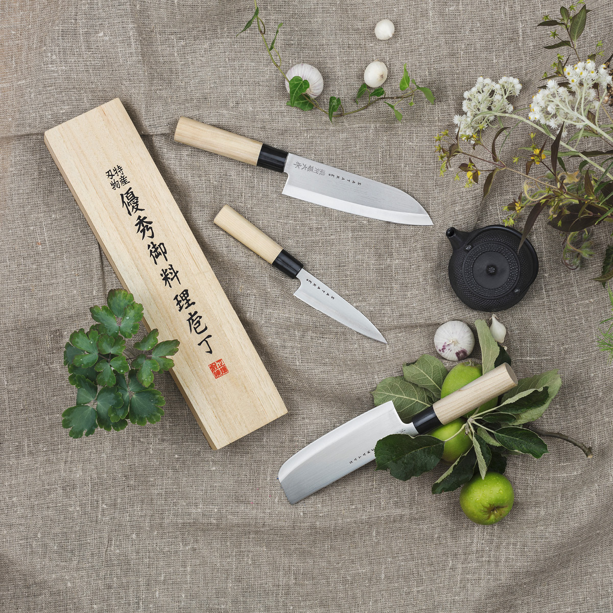 Satake Houcho santokukniv 17 cm