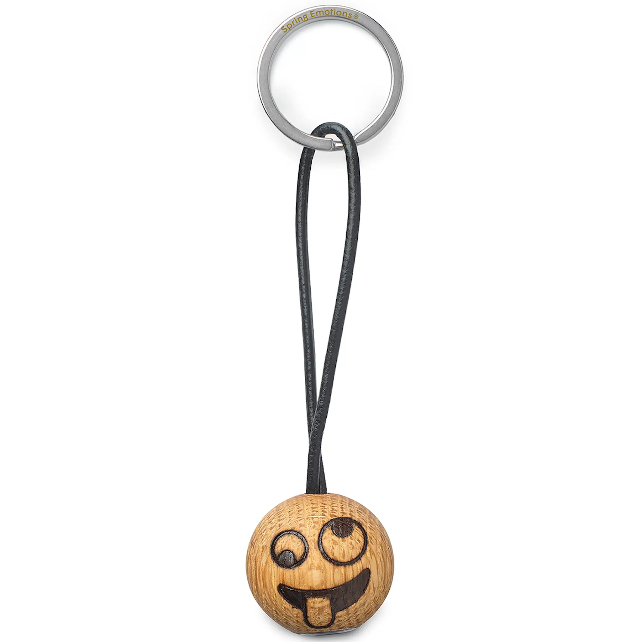 Spring Copenhagen Emoji Nyckelring 3 cm Silly
