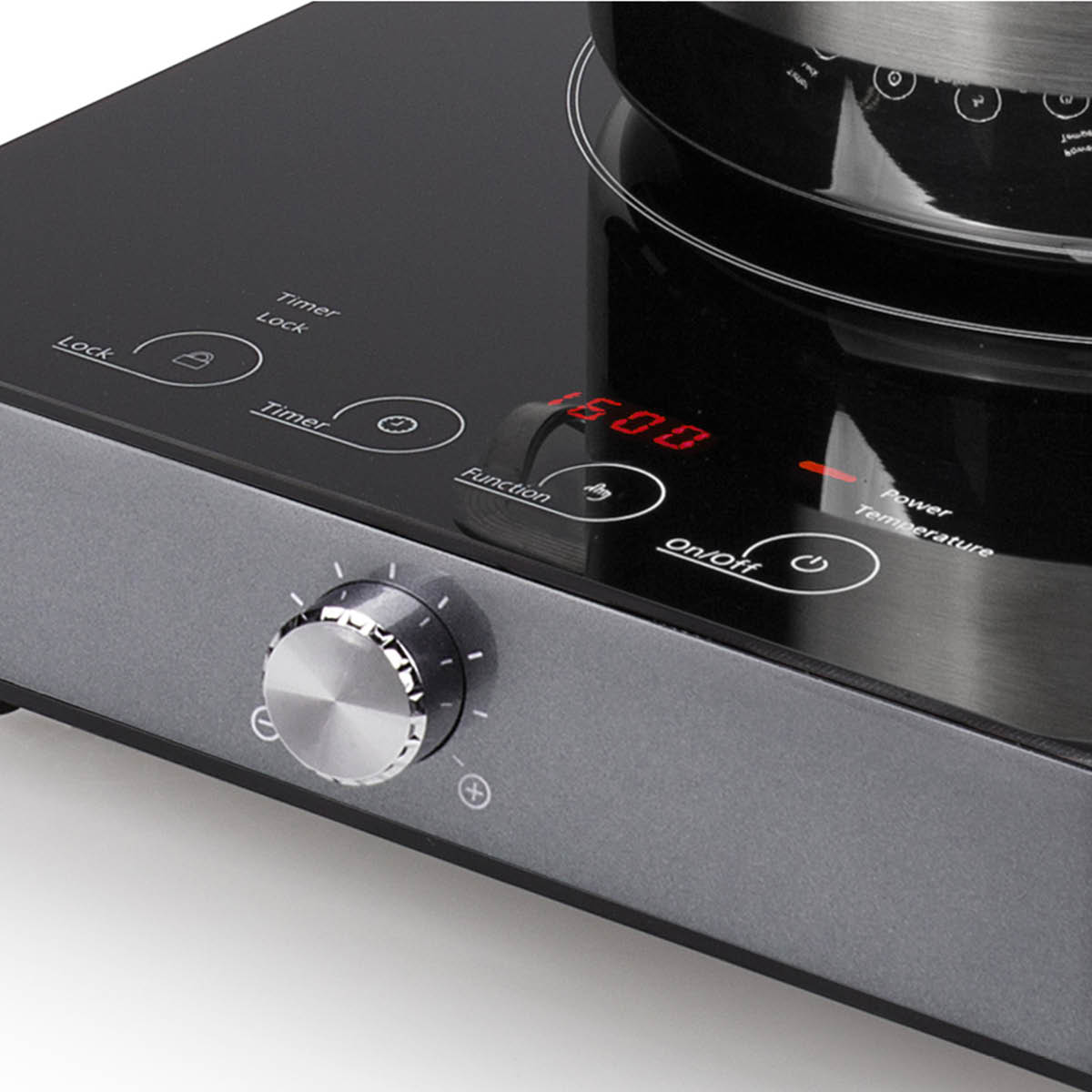 PRINCESS Digital induktionshäll 303011 enkel 62x42 cm