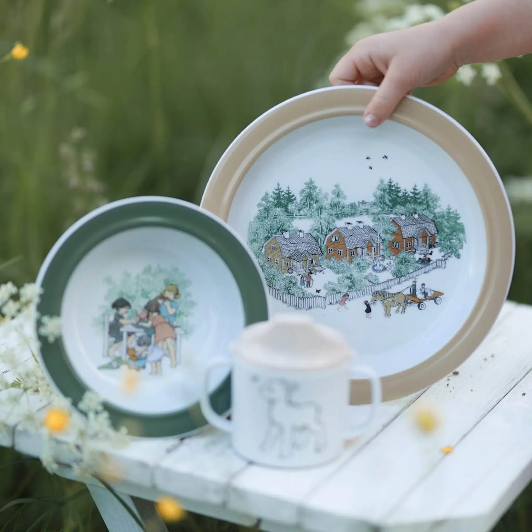 Rätt Start Barnen i Bullerbyn barnservis 3 delar