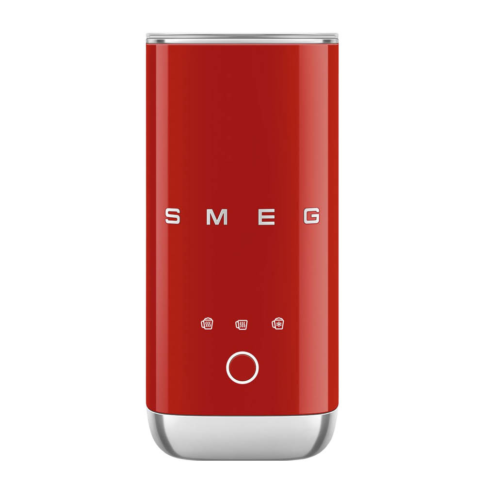 Smeg Mini-melkeskummer MFF02 180 ml rød