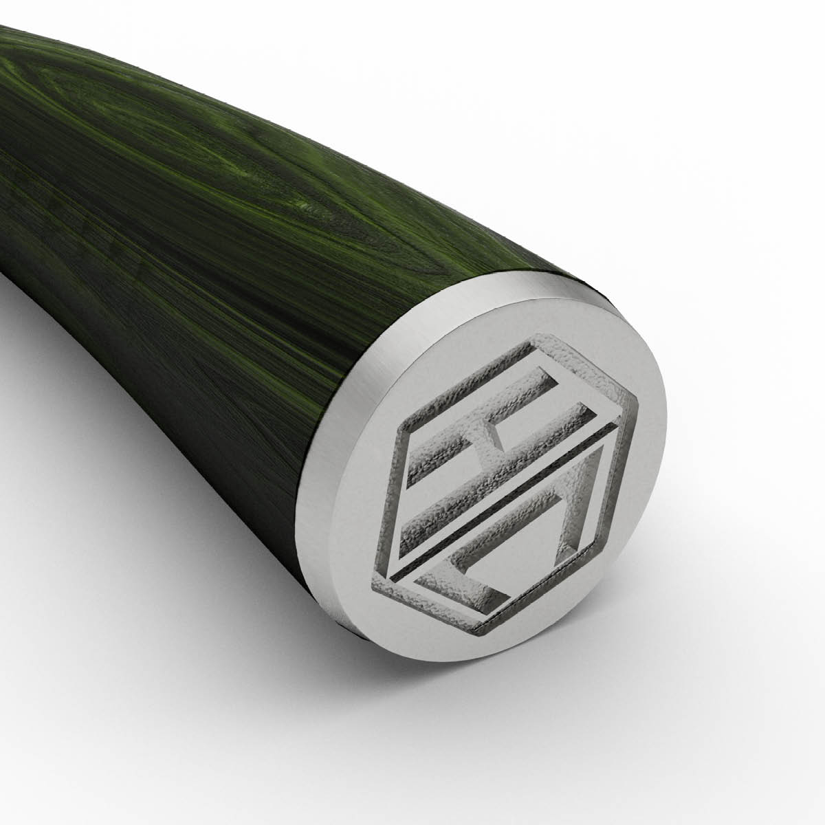 Hexclad Hybrid kokkekniv 20 cm rustfri