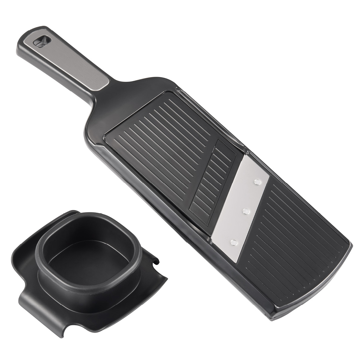 Dorre Mona mandolin grønnsaksskjærer 32,6x9,9x3,3 cm svart