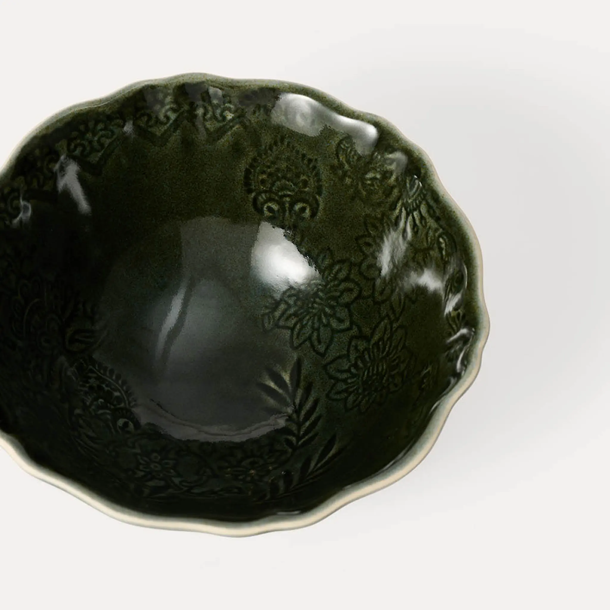 Sthål Arabesque soppskål 50 cl Shadow