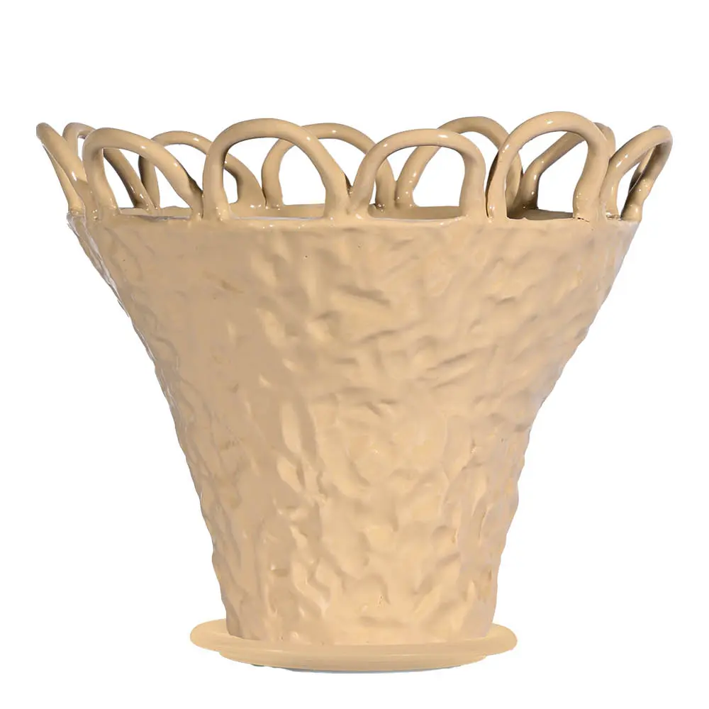 Patty ruukku S 25x21 cm beige