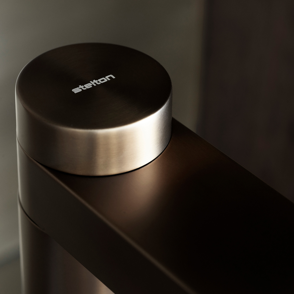 Stelton Brus kullsyremaskin dark brown metallic