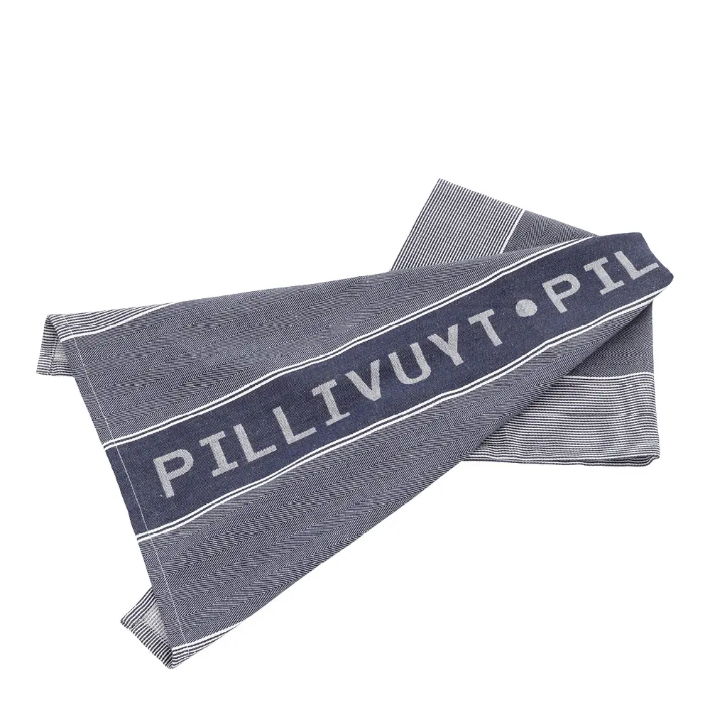 Pilliuyt Keittiöpyyhe 80x50 cm Sininen/Valkoinen