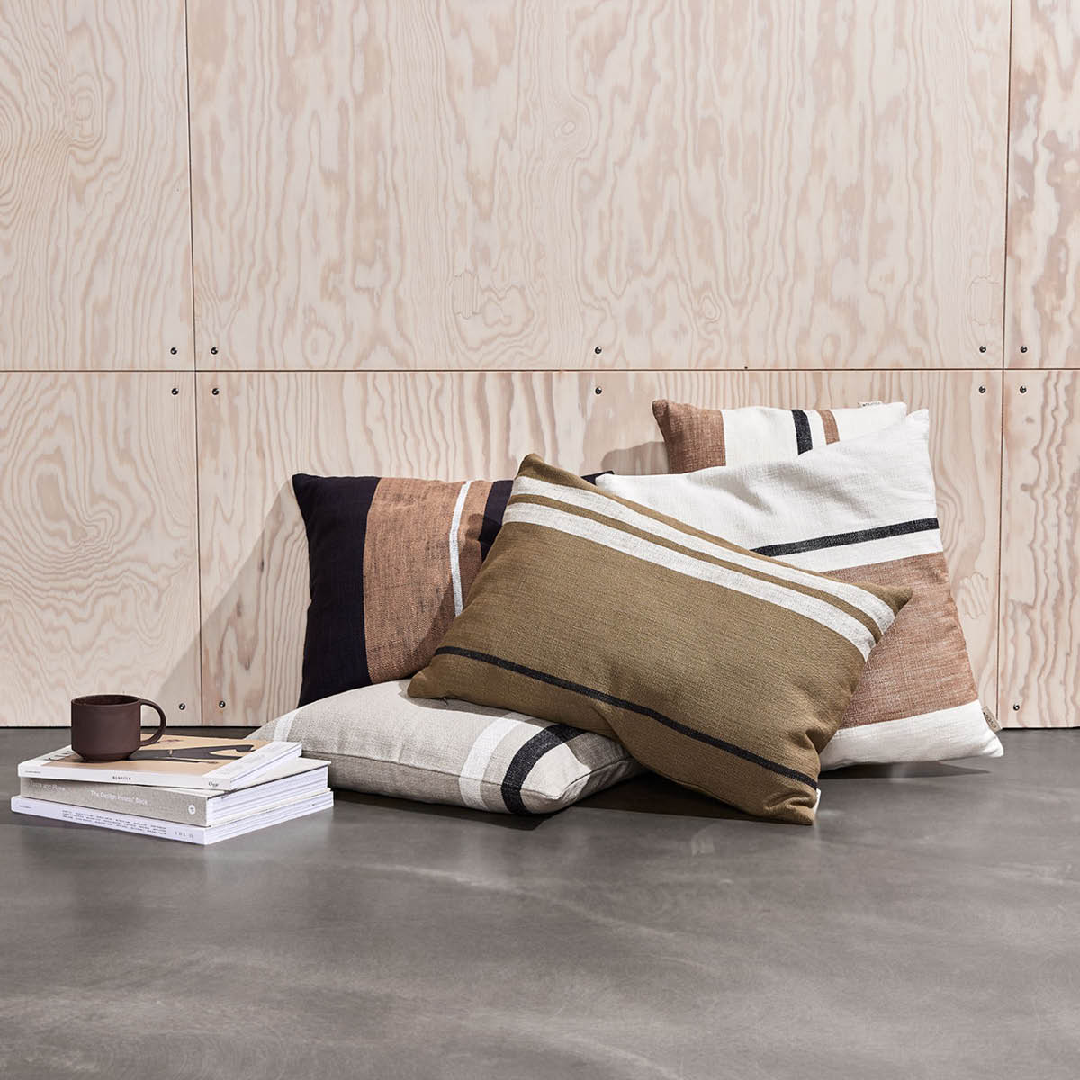 OYOY Sofuto kuddfodral 50x50 cm Clay