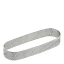 Oval tårtring 13x4,5 cm stål