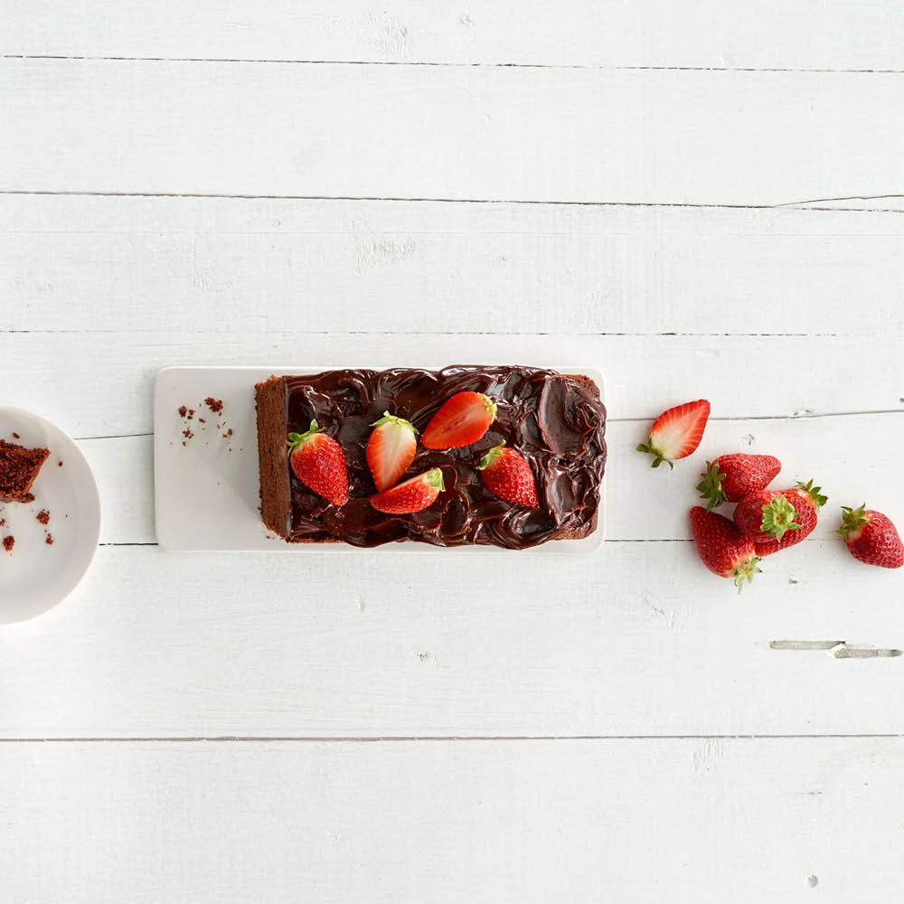 Lékué Bakform i silikon rektangulär 24 cm svart