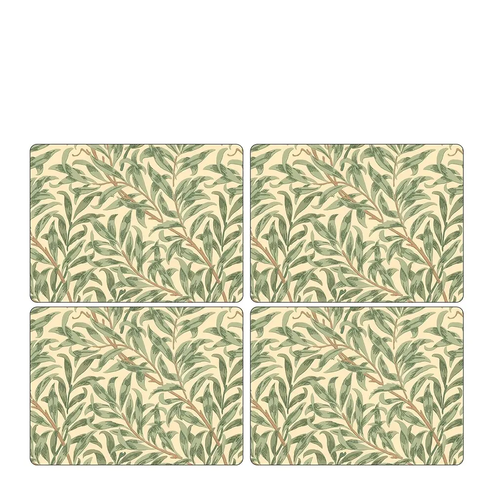 Willow Bough Pöytätabletti 30x40 cm 4 kpl Vihreä
