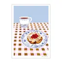 Emma Forsberg poster 30x40 cm raspberry meringue