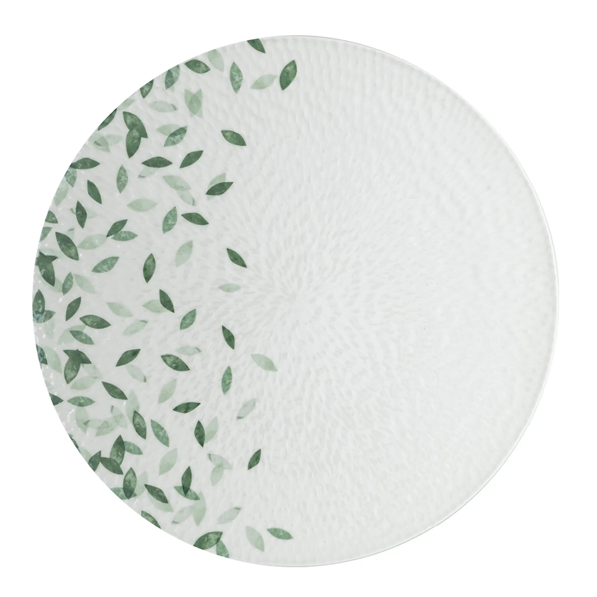 Denby Greenhouse tallrik 27,5 cm vit/grön