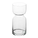 Hyacintvas rak 15 cm klar