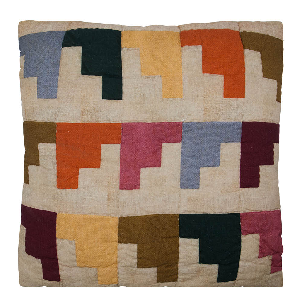 House Doctor - Tyynynpäällinen Block 50x50 cm monivärinen
