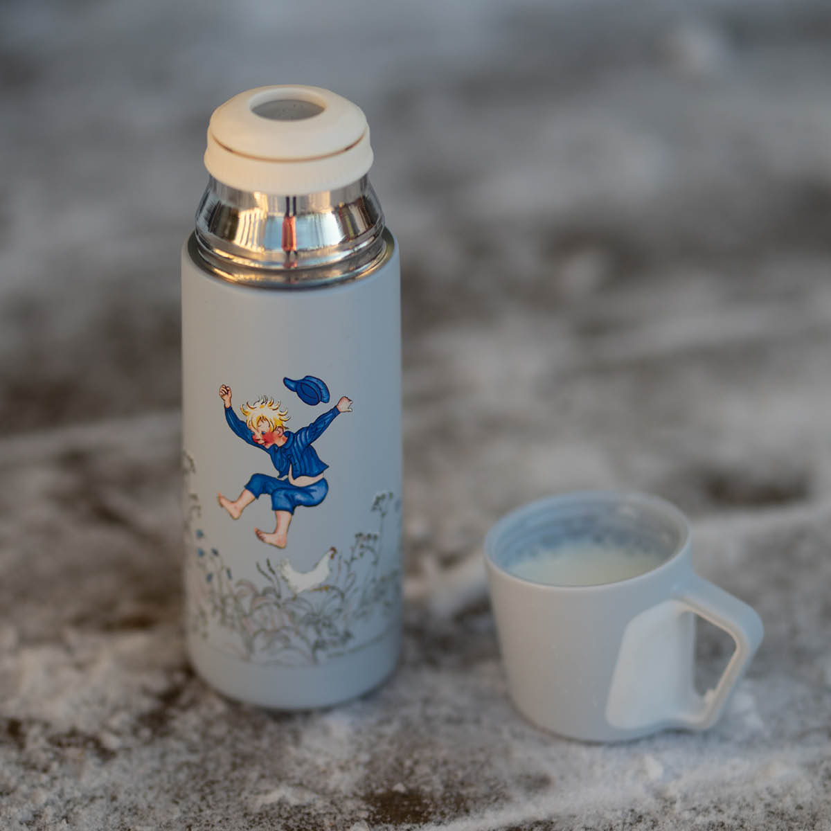 Rätt Start Emil i Lönneberga termos 0,35L blå