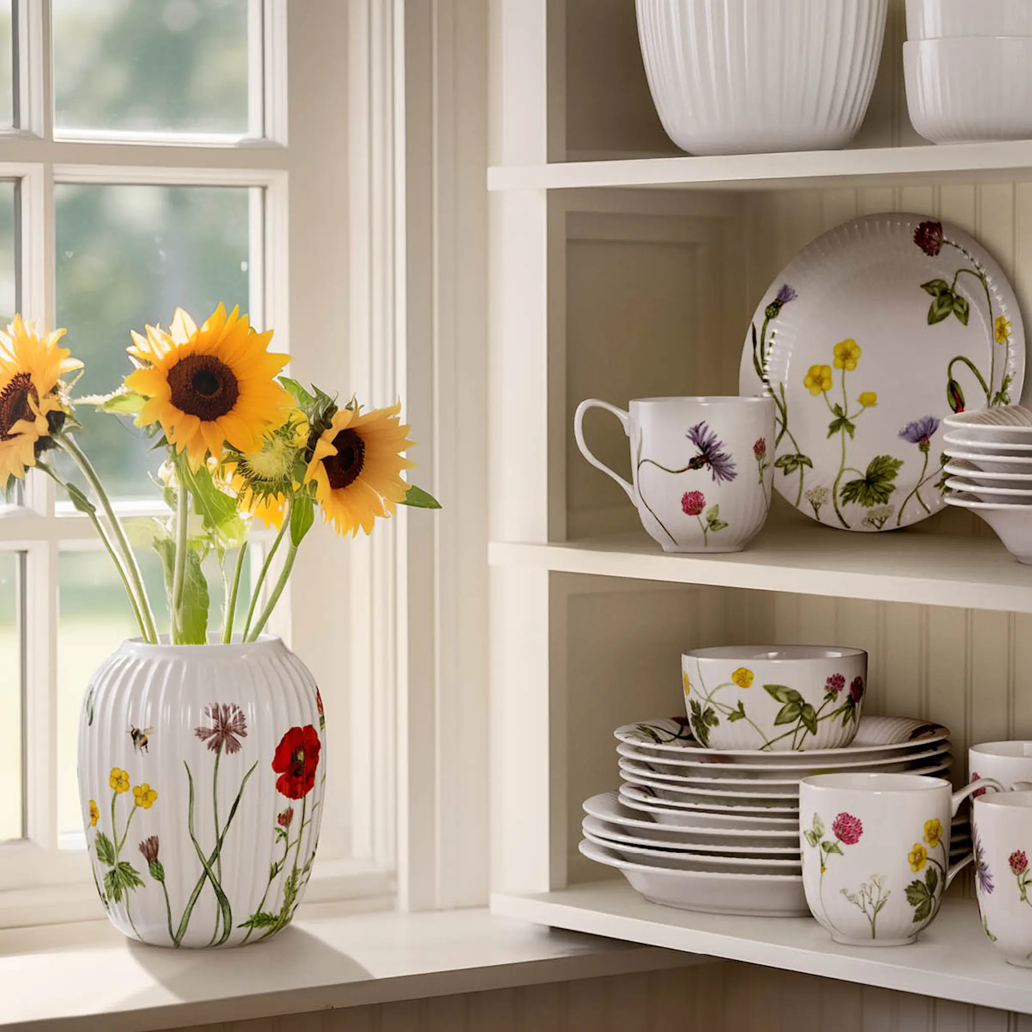 Kähler Hammershøi Summer Muki 33 cl Wild Flowers