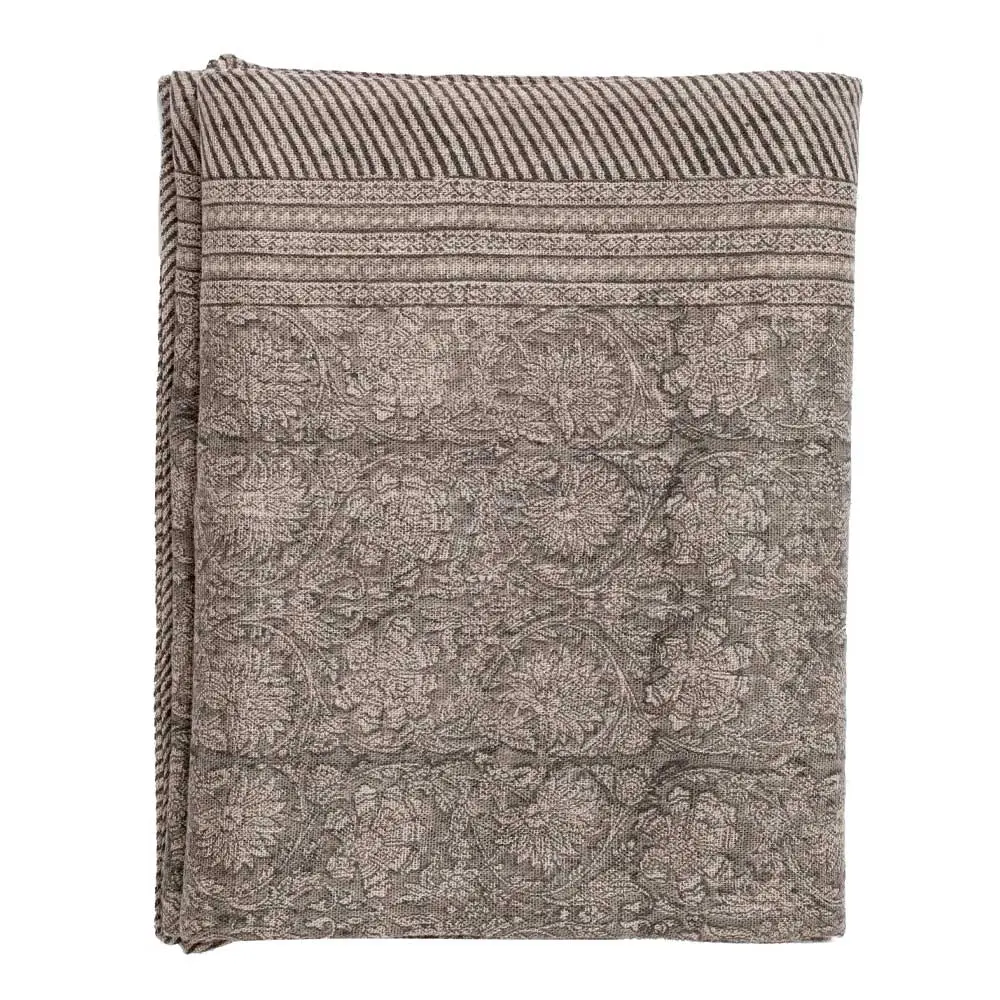 Paradis Pöytäliina 150x230 cm Harmaa/Luonnonvärinen