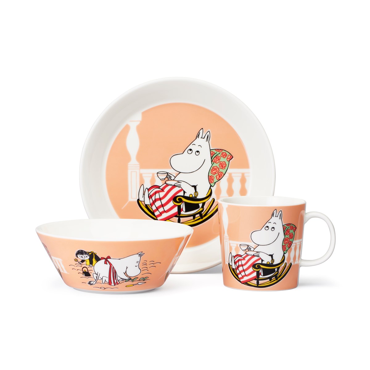 Moomin Arabia Asjett 19 cm Mummimamma Marmel