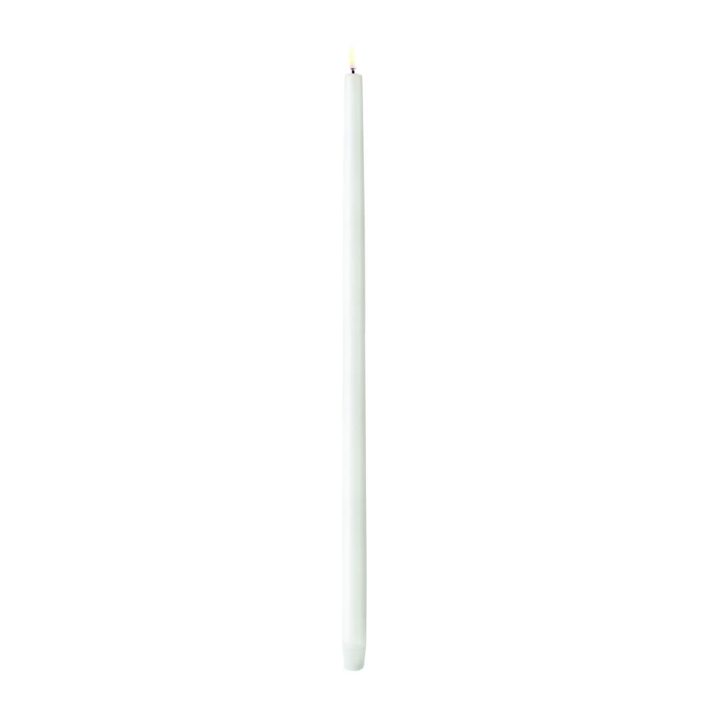 Uyuni Lighting LED Antiikkikynttilä 2,3x55 cm 1 kpl Valkoinen