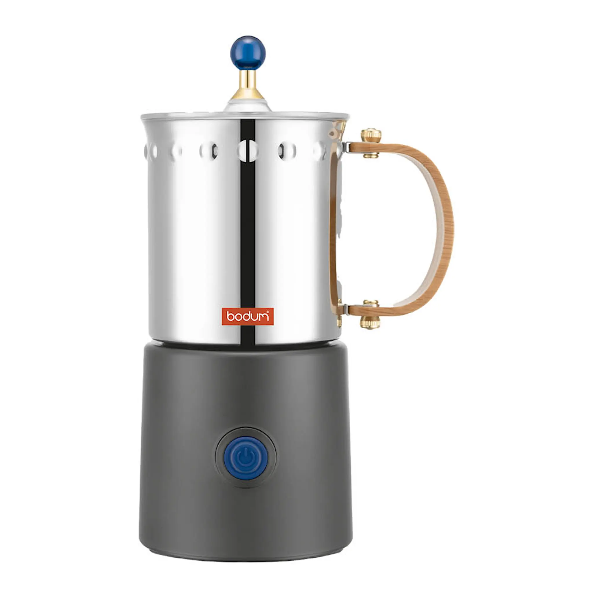 Bodum Ottoni mjölkskummare 0,4 L stål