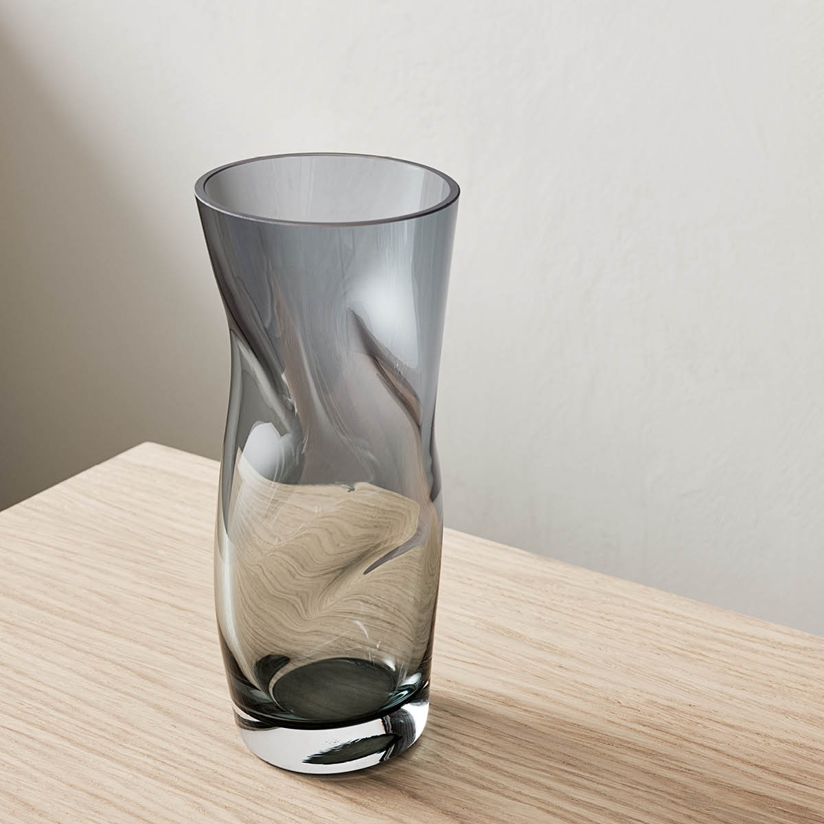 Orrefors Squeeze vase 34 cm blå
