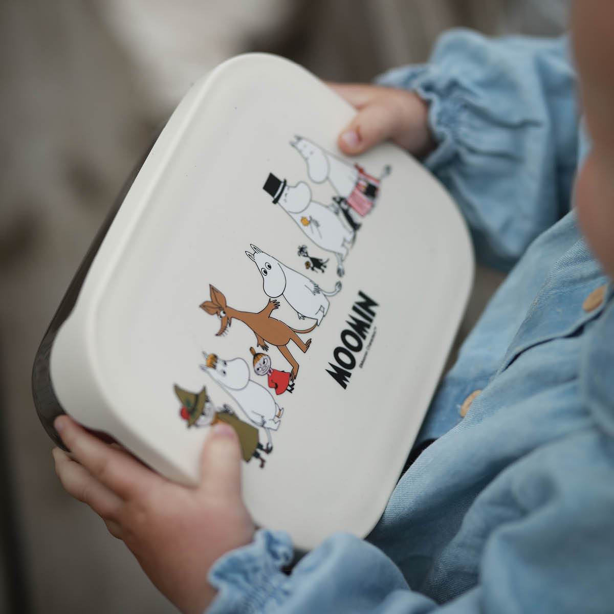 Rätt Start Muumi Eväsrasia pelti 17,5x13,5 cm Beige