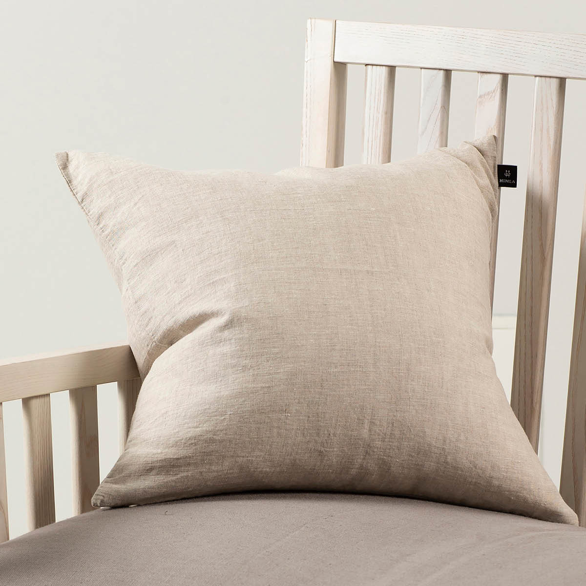Himla Sunshine kuddfodral linne 50x50 cm oatmeal